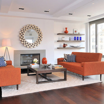 NYC Living/Family/Den Rooms by Designed to Appeal