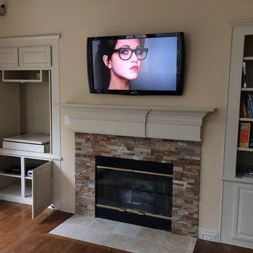 Fireplace TV Installation
