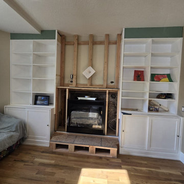 Custom Fireplace Build