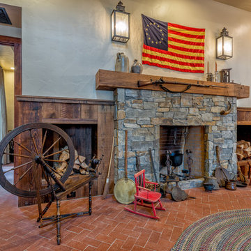 Colonial Style Pool House