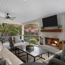 Covered Back porch