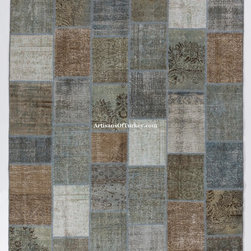 Patchwork style Up-cycled Handmade Rugs - Products