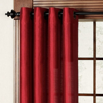 Grommet Curtains Installation