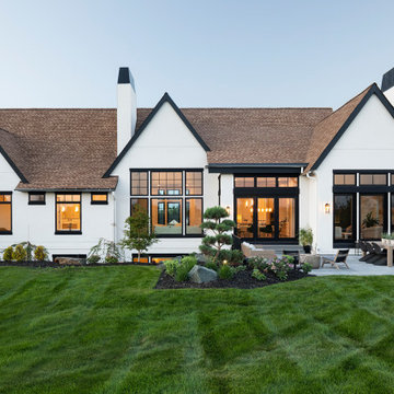 Modern Tudor Rambler