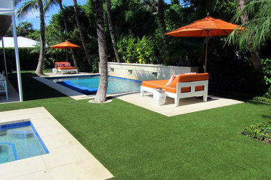 Example of a pool design in Miami