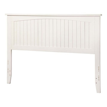 Atlantic Furniture Nantucket Queen Panel Headboard in White