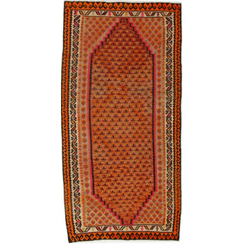 Persian Kilim Fars Azerbaijan Antique 9'5"x4'8"