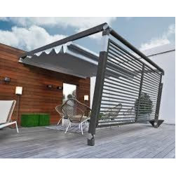 Louvered and retractable patio structures - Products