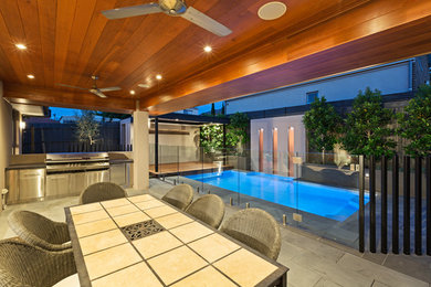 This is an example of a pool in Melbourne.