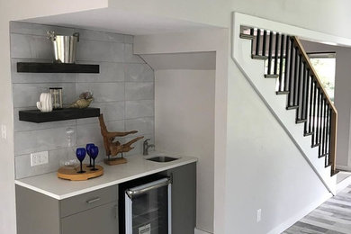 Example of a trendy kitchen design in Oklahoma City