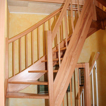 Treppe zum Spitzboden