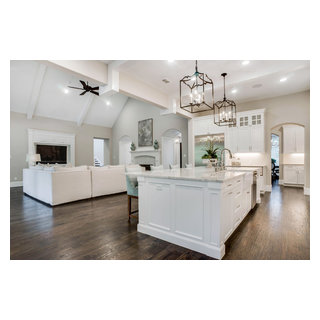 Westlake New Construction - Transitional - Family Room - Dallas - by Le ...