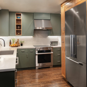 Tiny kitchen with a huge personality in Glendale