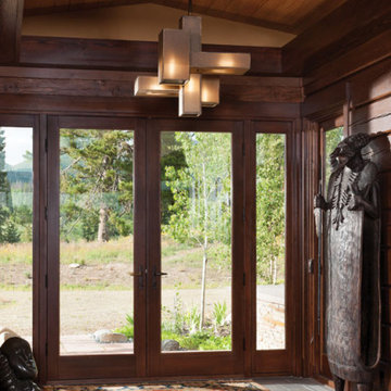 Milled Log Home - Hahn's Peak Residence