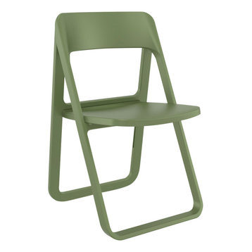 Dream Folding Outdoor Chair Olive Green