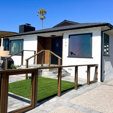Sleek Modern Exterior Remodel in Laguna Beach
