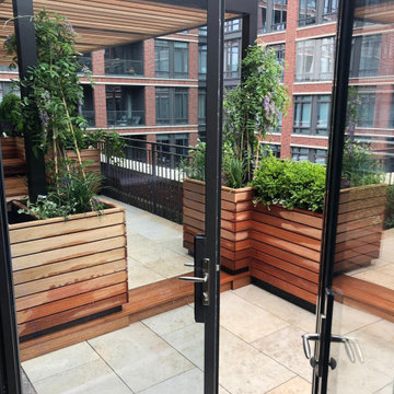 Private Ipe Roofdeck and Garden Midtown East Manhattan, NY