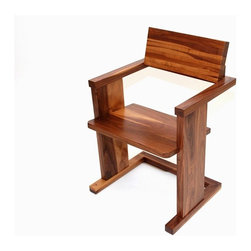 Walnut Dining Chair - Nik - Dining Chairs