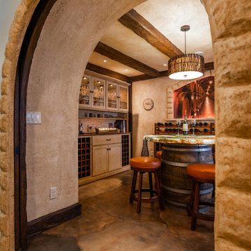 Gold Midwest Home Design Award & Coty Award Winning Wine Cellar & Tasting Room