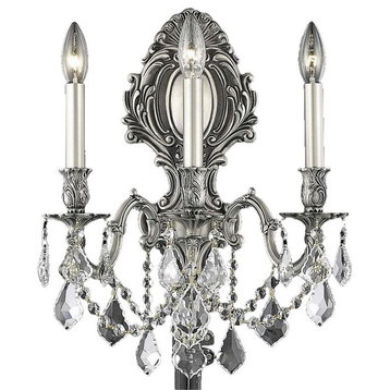 Wall Sconce MONARCH Traditional 3-Light