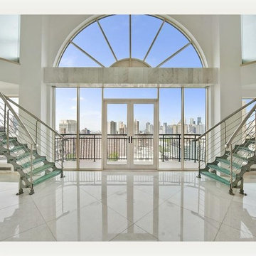 Laminated glass floors