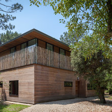 Visite Privée : Une villa toute de bois vêtue dans le bassin d'Arcachon
