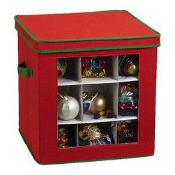 Christmas Ornament Storage Box - Holiday Storage