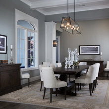 Gray Dining Room