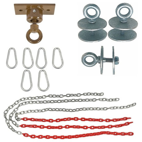 Swing Set Stuff Inc. Light Duty Tire Swivel Kit Red, Red