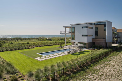 Example of a trendy exterior home design in Other