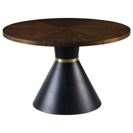 Henrietta Contemporary Round Dining Table