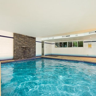 Modern basement in Sydney.