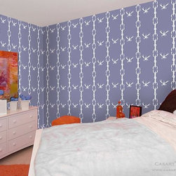 Casart coverings - Removable & Reusable - Crawfish Cotillion - Wallpaper