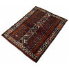 Persian Rug Shiraz 3'4"x2'7" Hand Knotted