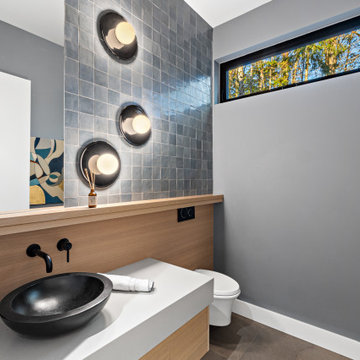 Contemporary Powder Room