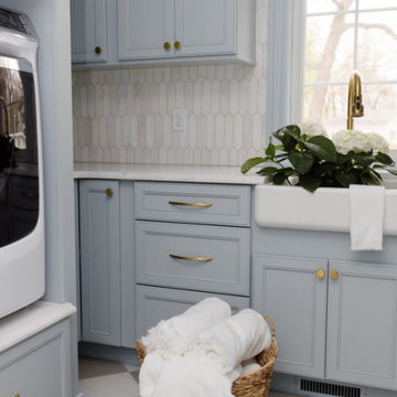 French Chateau Laundry Room