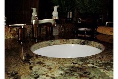 Inspiration for a contemporary bathroom remodel in New Orleans