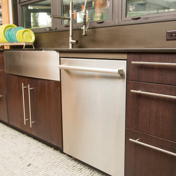 Modern Wenge Kitchen
