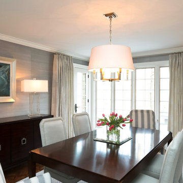 Lake Forest New Traditional Dining Room