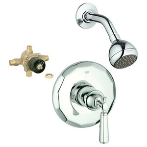 Chrome Grohe KS19375-35015R-000 Allure Shower Valve Kit