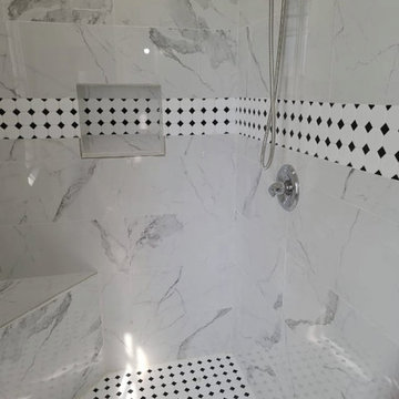White Bathroom Remodel