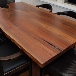 Escade Live Edge Dining Table - Dining Tables