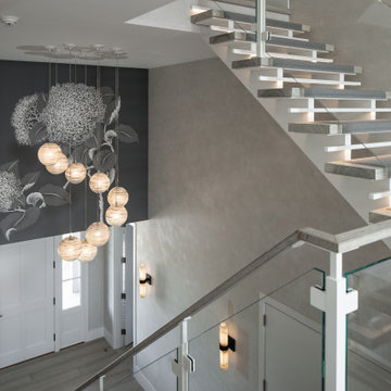 Modern Nantucket Nautical: Staircase