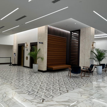 Columbus Center: Striking Rubicon Marble Lobby