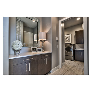 Lakeside Luxe - Modern - Entry - Omaha - by Inspired Interiors