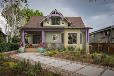 Home design - craftsman home design idea in Denver