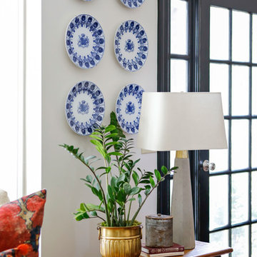 Plate Accent Wall