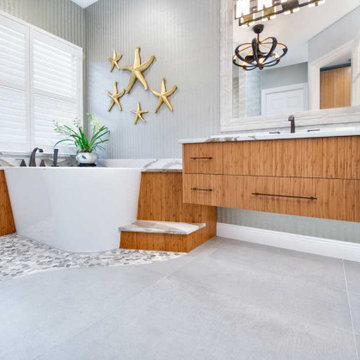 A Master Bath and Guest Bathroom Remodel in Estero, FL