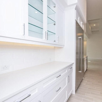 Minimalistic Look and Feel, Kitchen Renovation in Alhrambra, CA
