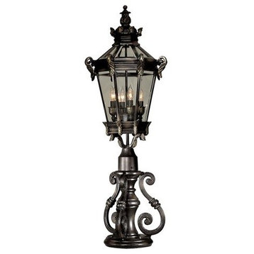 The Great Outdoors GO 7940 12 1/4"W x 14 1/4"H Scroll Pier Mount - Heritage